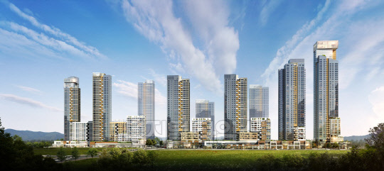 세종리더스포레 조감도<한화건설 제공>